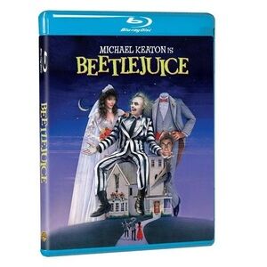 🎬 Beetlejuice (Blu‑ray, New Sealed) Tim Burton Classic – Collector’s Edition
